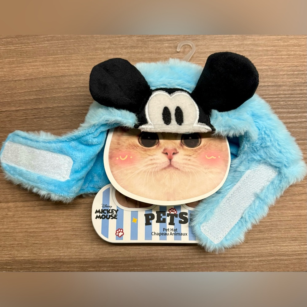 Mickey Mouse Hoodie. Hat for your pet - cat, or dog. Disney Mickey Mouse - Picture 11 of 14